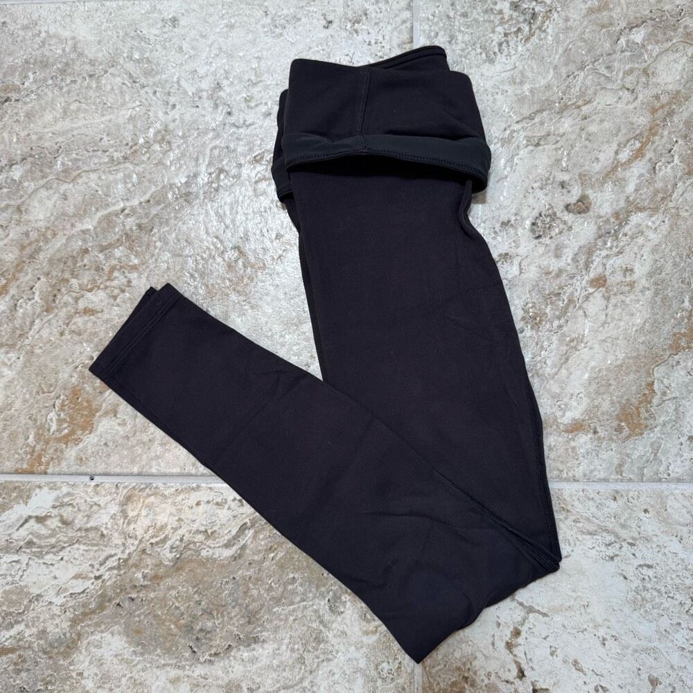 Lululemon fold over stretch leggings 4